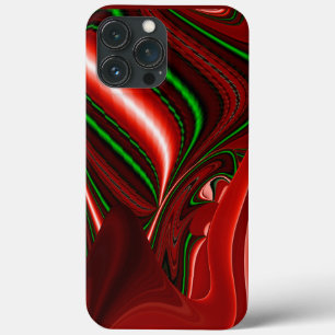 愛と希望の精神抽象芸術3Dレインボワート iPhone 13 PRO MAXケース