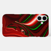愛と希望の精神抽象芸術3Dレインボワート Case-Mate iPhoneケース (裏面 (横))