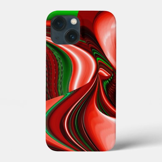 愛と希望の精神抽象芸術3Dレインボワート Case-Mate iPhoneケース (裏面)