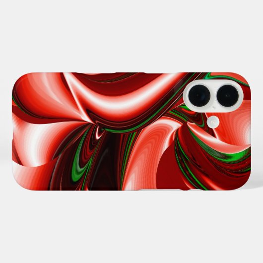 愛と希望の精神抽象芸術3Dレインボワート Case-Mate iPhoneケース (裏面 (横))