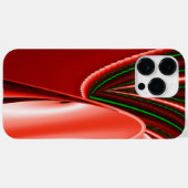 愛と希望の精神抽象芸術3Dレインボワート Case-Mate iPhoneケース (裏面 (横))