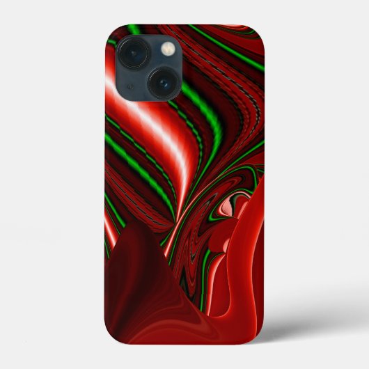愛と希望の精神抽象芸術3Dレインボワート Case-Mate iPhoneケース (裏面)
