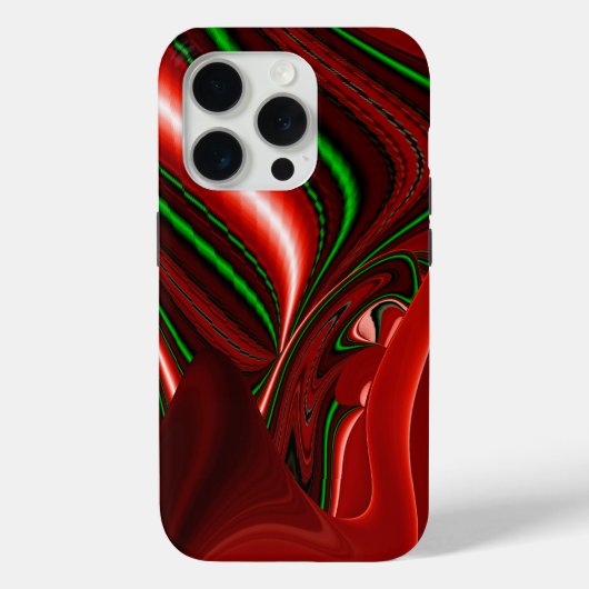 愛と希望の精神抽象芸術3Dレインボワート Case-Mate iPhoneケース (裏面)