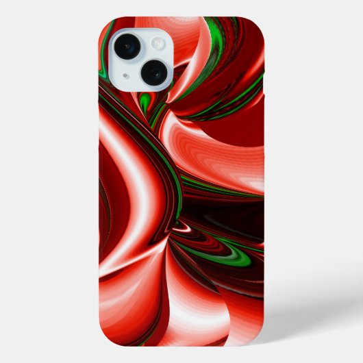 愛と希望の精神抽象芸術3Dレインボワート Case-Mate iPhoneケース (裏面)