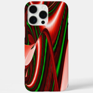 愛と希望の精神抽象芸術3Dレインボワート iPhone 16 PRO MAXケース