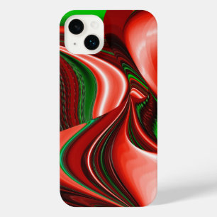 愛と希望の精神抽象芸術3Dレインボワート iPhone 14 PLUSケース