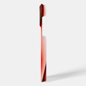 愛と希望の精神抽象芸術3Dレインボワート iPhoneケース (左側面)