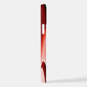 愛と希望の精神抽象芸術3Dレインボワート iPhoneケース (右側面)