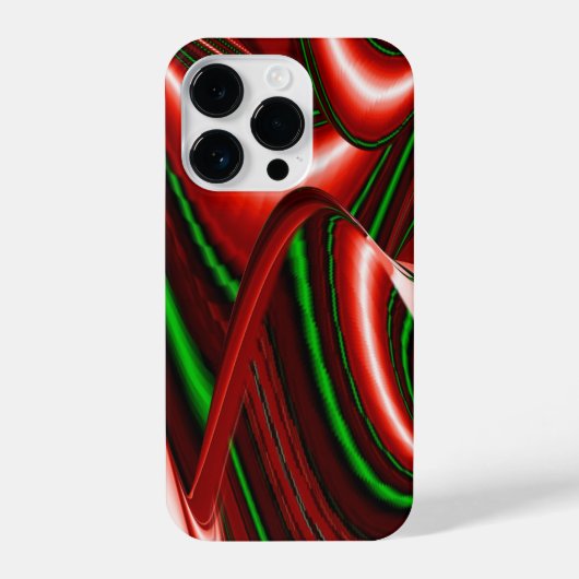 愛と希望の精神抽象芸術3Dレインボワート iPhoneケース (裏面)