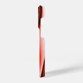 愛と希望の精神抽象芸術3Dレインボワート iPhoneケース (左側面)