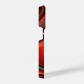 愛と希望の精神抽象芸術3Dレインボワート iPhoneケース (右側面)