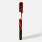 愛と希望の精神抽象芸術3Dレインボワート iPhoneケース (右側面)