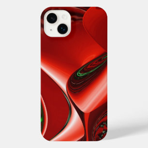 愛と希望の精神抽象芸術3Dレインボワート iPhone 14 PLUSケース