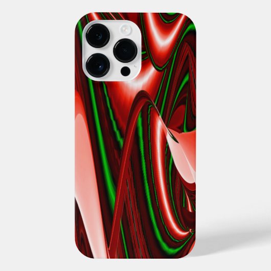 愛と希望の精神抽象芸術3Dレインボワート iPhoneケース (裏面)