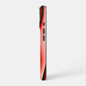 愛と希望の精神抽象芸術3Dレインボワート iPhone 16ケース (左側面)