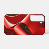 愛と希望の精神抽象芸術3Dレインボワート SAMSUNG GALAXYケース (裏面横)