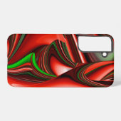 愛と希望の精神抽象芸術3Dレインボワート SAMSUNG GALAXYケース (裏面横)