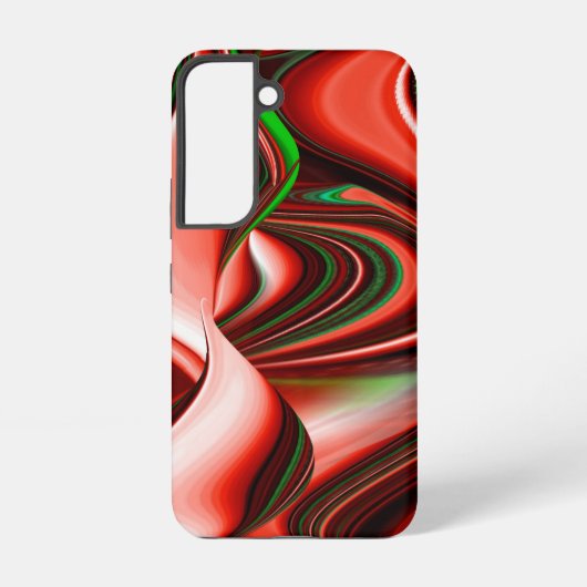 愛と希望の精神抽象芸術3Dレインボワート SAMSUNG GALAXYケース (裏面)