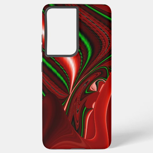 愛と希望の精神抽象芸術3Dレインボワート SAMSUNG GALAXYケース (裏面)