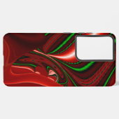 愛と希望の精神抽象芸術3Dレインボワート SAMSUNG GALAXYケース (裏面横)