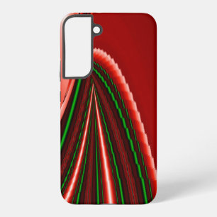 愛と希望の精神抽象芸術3Dレインボワート SAMSUNG GALAXY S22+ケース