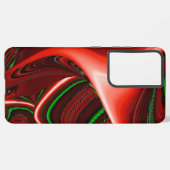 愛と希望の精神抽象芸術3Dレインボワート SAMSUNG GALAXYケース (裏面横)