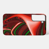 愛と希望の精神抽象芸術3Dレインボワート SAMSUNG GALAXYケース (裏面横)