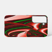 愛と希望の精神抽象芸術3Dレインボワート SAMSUNG GALAXYケース (裏面横)