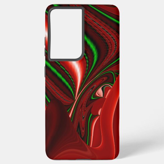 愛と希望の精神抽象芸術3Dレインボワート SAMSUNG GALAXYケース (裏面)