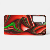 愛と希望の精神抽象芸術3Dレインボワート SAMSUNG GALAXYケース (裏面横)