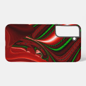 愛と希望の精神抽象芸術3Dレインボワート SAMSUNG GALAXYケース (裏面横)