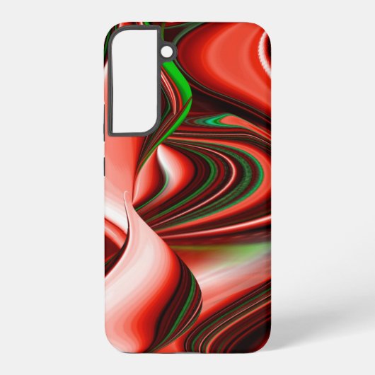 愛と希望の精神抽象芸術3Dレインボワート SAMSUNG GALAXYケース (裏面)