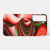 愛と希望の精神抽象芸術3Dレインボワート SAMSUNG GALAXYケース (裏面横)