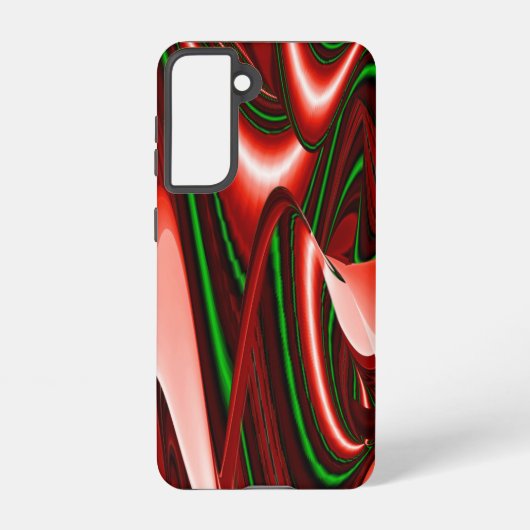 愛と希望の精神抽象芸術3Dレインボワート SAMSUNG GALAXYケース (裏面)