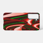 愛と希望の精神抽象芸術3Dレインボワート SAMSUNG GALAXYケース (裏面横)