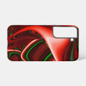 愛と希望の精神抽象芸術3Dレインボワート SAMSUNG GALAXYケース (裏面横)