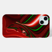 愛と希望の精神 アブストラクト 3D レインボーアート Case-Mate iPhoneケース (裏面 (横))