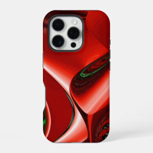 愛と希望の精神 アブストラクト 3D レインボーアート iPhone 16 PROケース