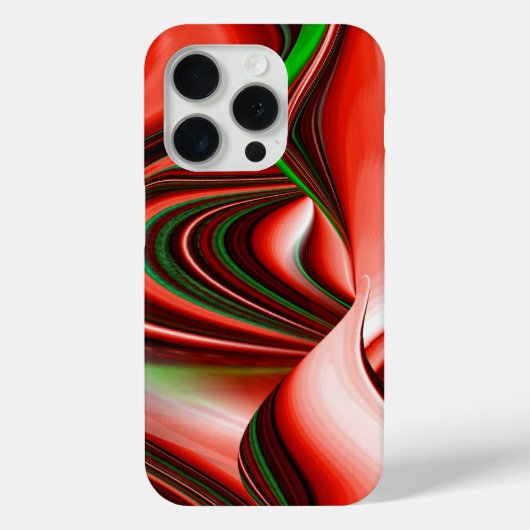 愛と希望の精神、抽象的な3Dレインボーアート Case-Mate iPhoneケース (裏面)