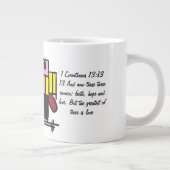 愛と希望 ジャンボコーヒーマグカップ (右)