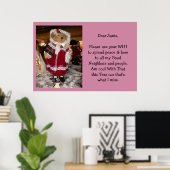 愛と平和のポスター ポスター (ホームオフィス)