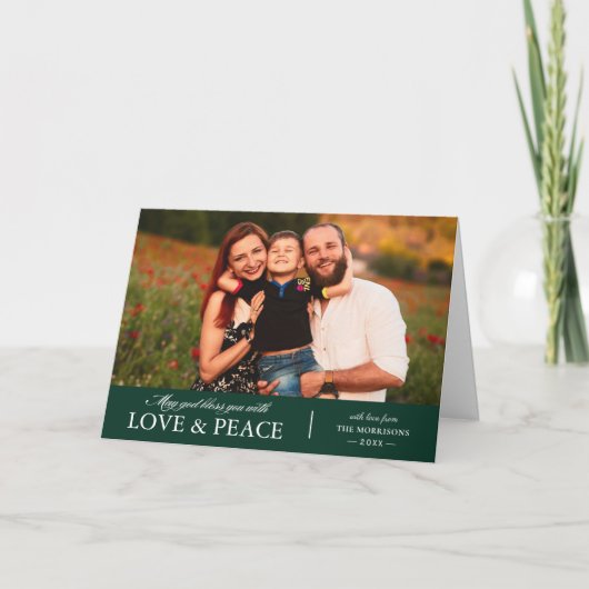 愛と平和の写真 シーズンカード (正面)