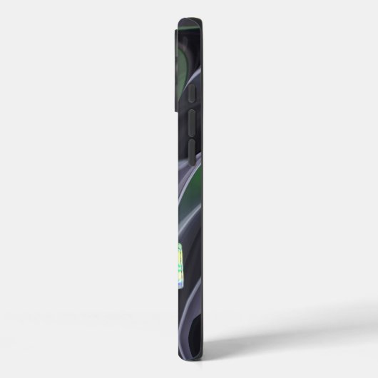 愛と平和の美しいアートプリントテキストデザイン Case-Mate iPhoneケース (裏面 / 左)