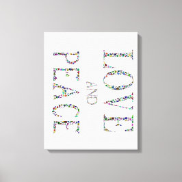 愛と平和 キャンバスプリント