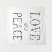 愛と平和 タペストリー (正面(横))