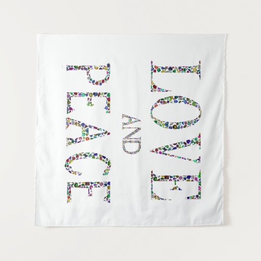 愛と平和 タペストリー (正面(横))