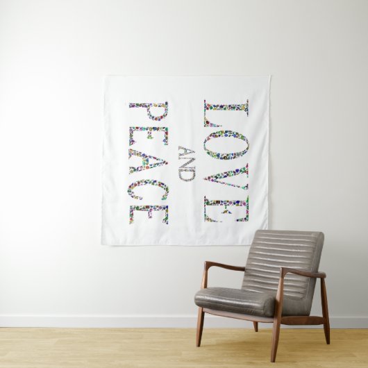 愛と平和 タペストリー (インサイチュ(横))