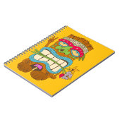 愛と平和、ティキ・ヒッピーおもしろい。 ノートブック (左側)