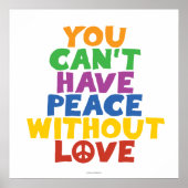 愛と平和 ポスター (正面)