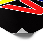 愛と平和 ポスター (角)